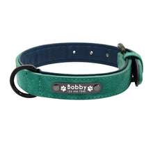 Load image into Gallery viewer, Paradise for Pets - Custom Leather Collar (Name ID)
